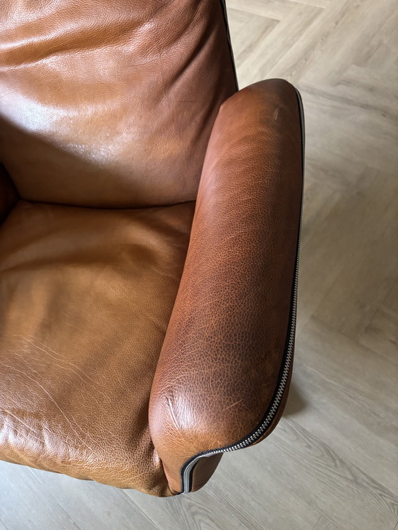 Image 1 of Label recliner armchair with pouffe