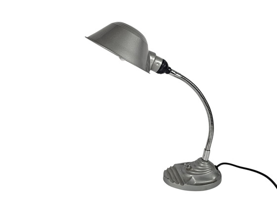 Image 1 of Erpe - Etablissements Ritzen & Penners - lampada da tavolo - collo flessibile - metallo - Belgio - anni '30