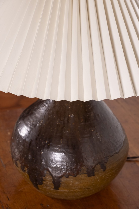 Image 1 of Flemming Ross Keramische Tafellamp, jaren 1960 Denemarken