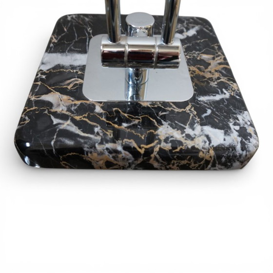 Image 1 of Hillebrand tafellamp in art-decostijl van Egon Hillebrand, 1960