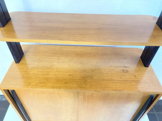 Image 1 of Mensola a colonna di metà secolo, risalente agli anni '50, disegnata da Reinhold Stotz.