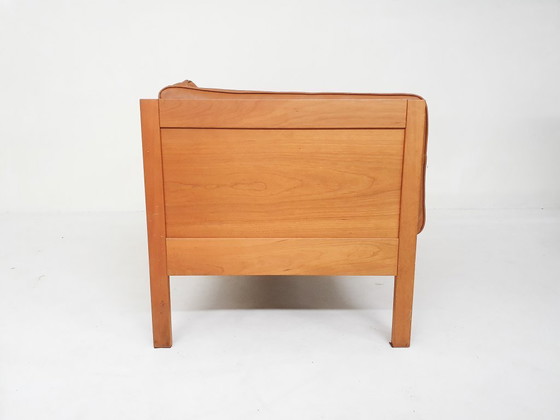 Image 1 of Borge Mogensen per il divano Fredericia "2343" in pelle cognac, Danimarca anni '60