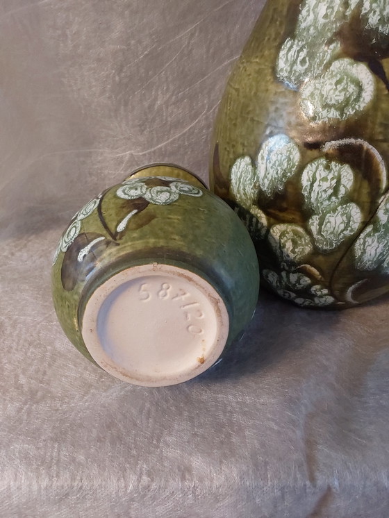 Image 1 of West Germany vases set hand-painted