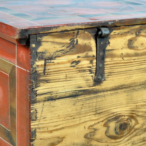 Image 1 of Folk Art Bridal Chest, Anno 1829