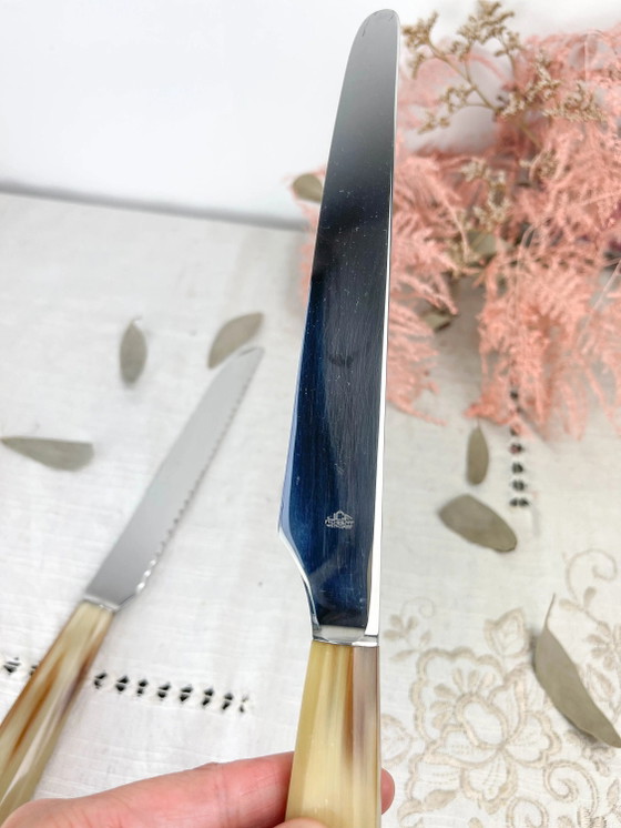 2 coltelli vintage NOGENT in bachelite – Accessori da tavola (photo 8 of 10)
