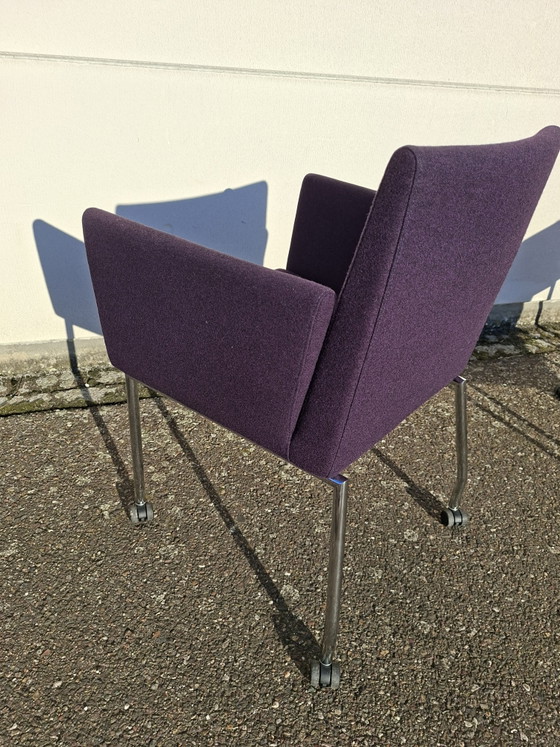 Image 1 of 6x Artifort Paco, eettafelstoel, diverse kleuren