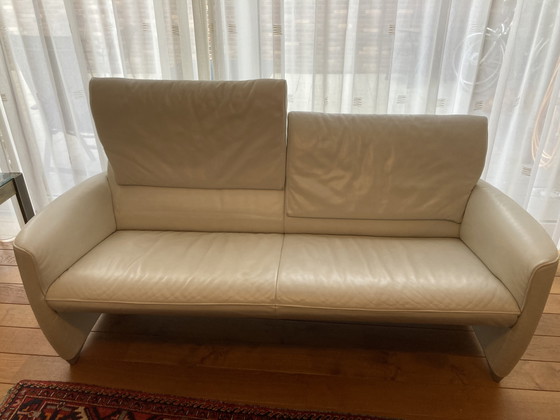 Image 1 of Conjunto de sofá blanco JORI Angel con silla.