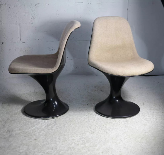 Image 1 of 2x Orbit Stoelen, Herman Miller Editie