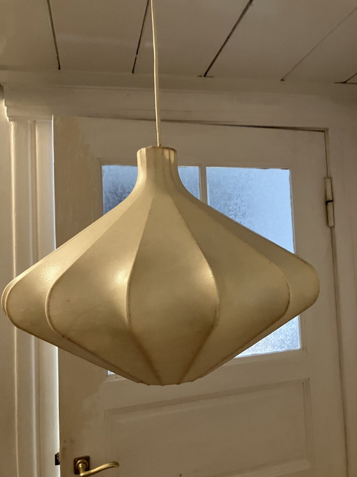 Lampada a bozzolo di Friedel Wauer per Goldkant