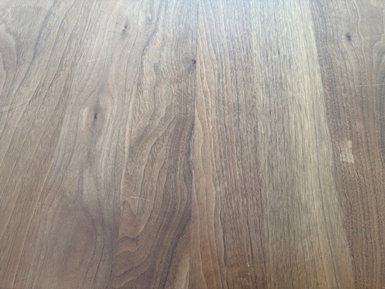Image 1 of ARCO Lance eettafel – Amerikaans noten – Nederlands design – 90 x 210 cm