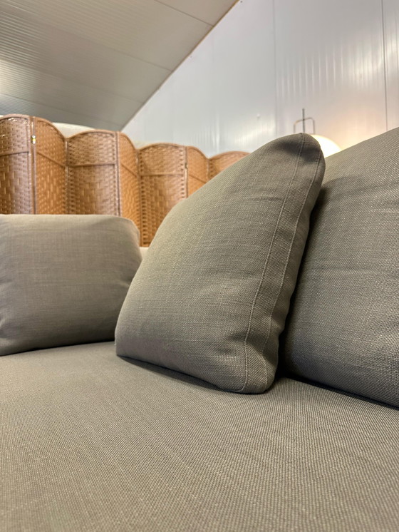 Image 1 of Divano angolare Minotti Collar con tavolino Minotti in condizioni nuove