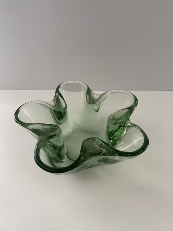 Image 1 of Posacenere Wilhelm Wagenfeld, posacenere, factotum, VLN, WMF Vereinigte Lausitzer Glaswerke in Weißwasser, design Bauhaus