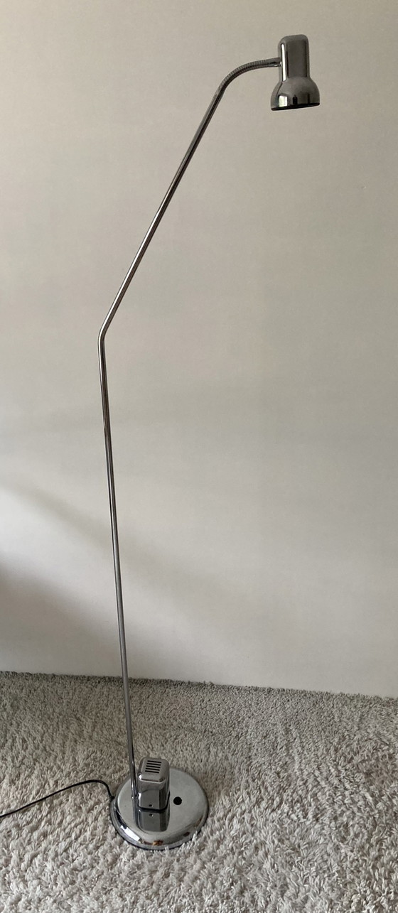 Vrieland Vintage Design Vloerlamp – Vloerlampen, Metal, Chrome (photo 6 of 11)