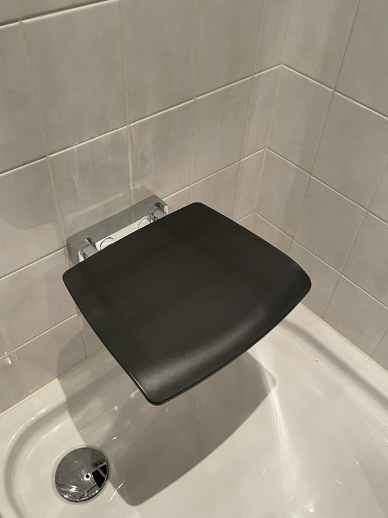 Luxuriöser Duschstuhl – Hocker, Metal, Plastic (photo 2 of 12)