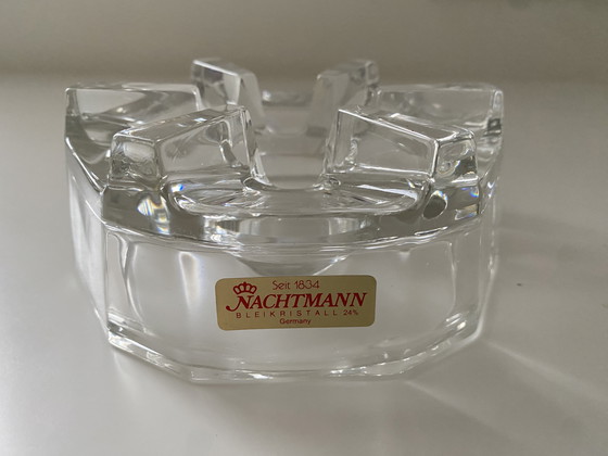 Image 1 of Vintage Nachtmann 24% loodkristallen pottenwarmer / theewarmer West-Duitsland ‘70