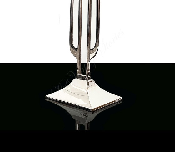 Image 1 of Art-déco-zweiarmige Kandelaber