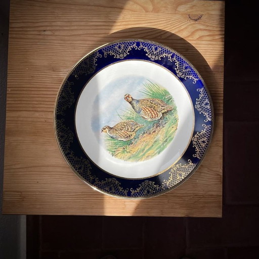 Weatherby Royal Falcon Ware Decorative Plate From 1972 – decoratieve objecten, Porcelain