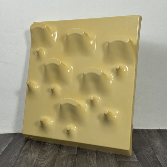 Image 1 of Slab coat rack by De Pas, D'Urbino & Lomazzi for Longato, Italy, 1960s