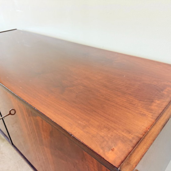 Image 1 of Subtle high-gloss sideboard in Scandinavian style
