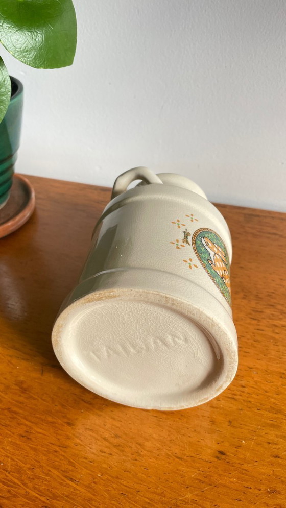 Image 1 of Vintage Taiwanese Ceramic Rabbit Vase