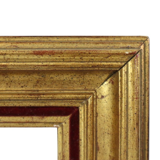 Image 1 of Cornice classica in legno color oro