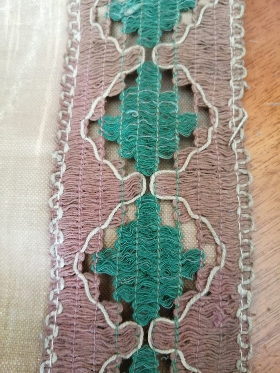 Image 1 of Banner mit Madonna und Kind aus den frühen 1900er Jahren