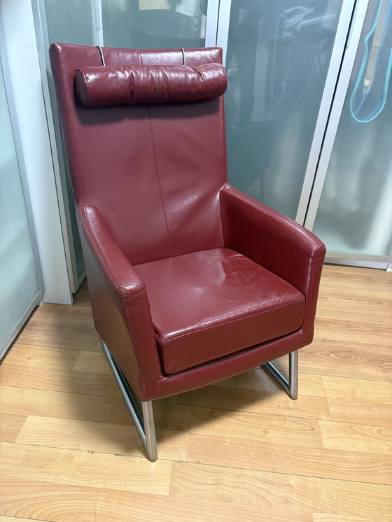 Image 1 of Fauteul – Montis – Madonna – Gerard van den Berg – Rood Leer