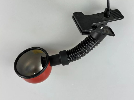 Image 1 of Lampe de table des années 60 70 Lampe à pince Col de cygne Space Age Design Métal