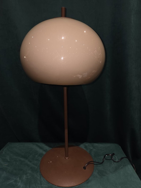 Image 1 of Mid-Century Acryl Paddenstoel Tafellamp Van Dijkstra, Nederland, Jaren 70