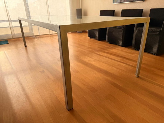 Image 1 of B&B Italia Design Esstisch – Monica Armani – gehärtetes Glas – 258 cm