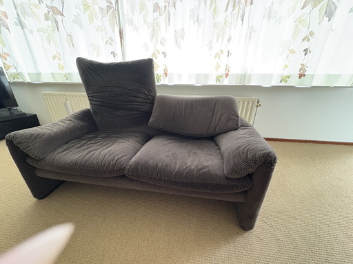 Vintage Cassina Maralunga 2zits bank