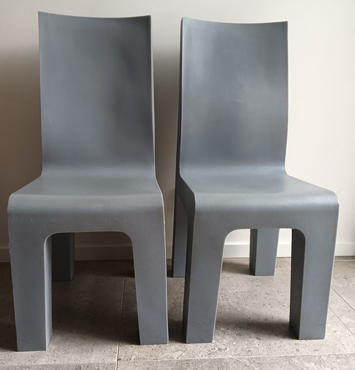 4x Central Museum chairs by Richard Hutten