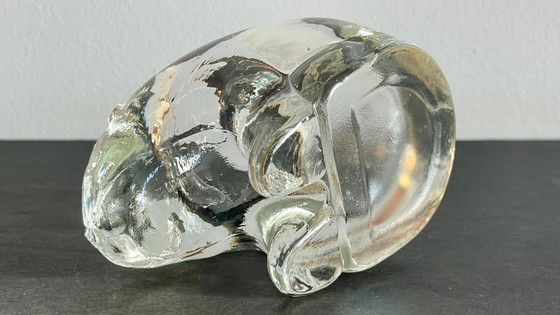 Image 1 of BOUGEOIR Ours Polaire CRISTAL Vintage