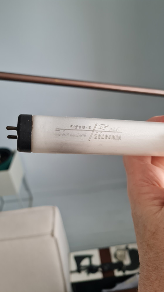 Image 1 of Dazor bronzefarbene Industrie-Arbeitsleuchte UL-2134