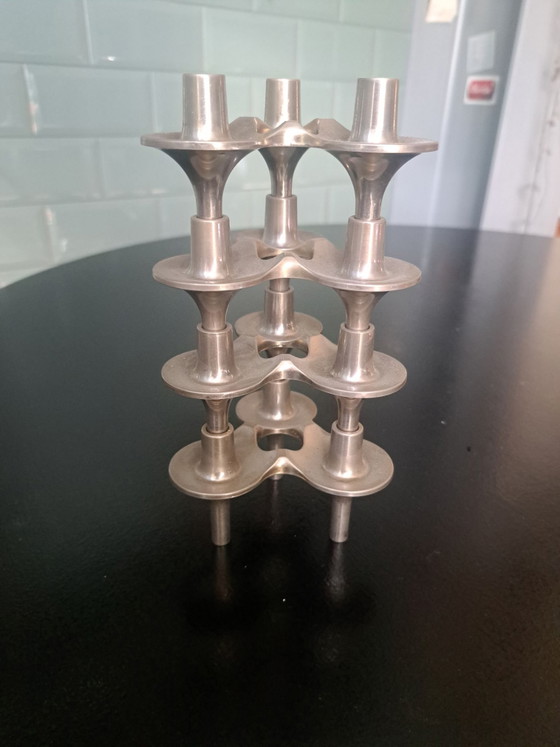 Modularer Kerzenhalter – nagel, Metall (photo 5 of 5)