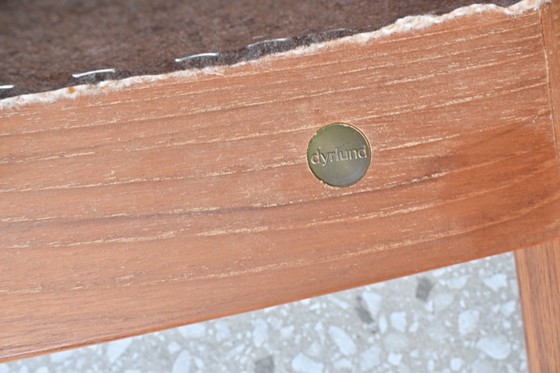 Image 1 of 4 sedie da pranzo design danese Dyrlund in teak massello