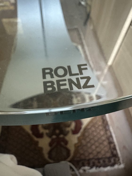 Rolf Benz Tavolino Designer in Vetro – Tavolini, Aluminium, Glass (photo 2 of 5)
