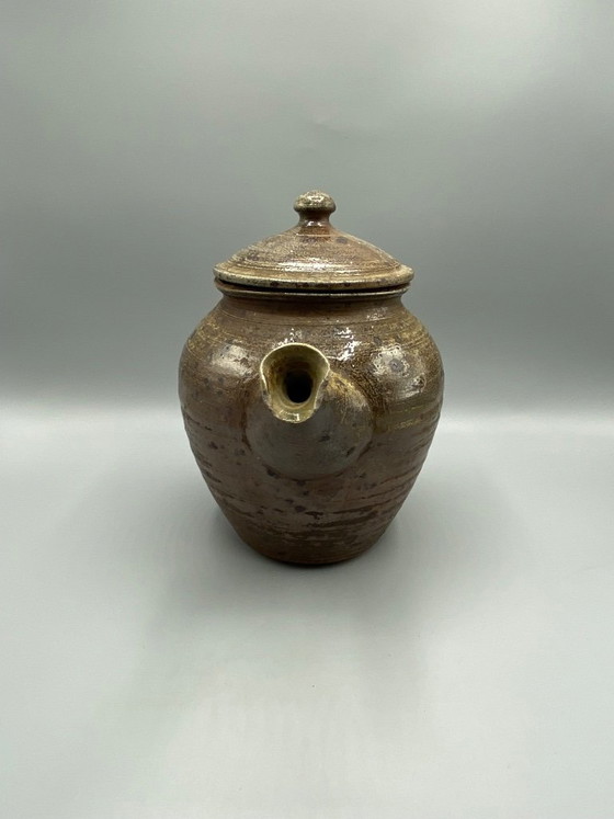 Bruin geglazuurde aardewerken theepot – Workshop aardewerk – Artisanat, Tafelaccessoires, Ceramic (photo 3 of 9)