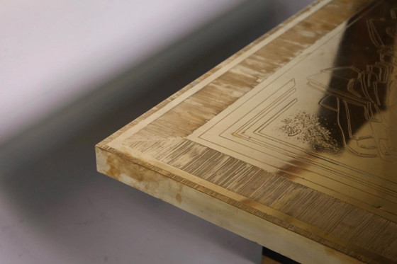 Image 1 of Coffee Table by Ricco D. for Lova Creation, Belgium 1980s