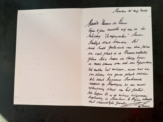 Gemälde eines Bergmanns, signiert von Theo Swagemakers, europaweit bekannter Porträtmaler (photo 9 of 10)