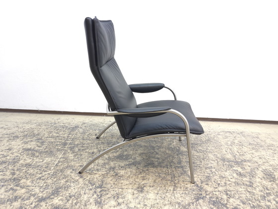 Image 1 of De Sede ds 270 sillón negro sillón de diseño sillón de cuero sillón función