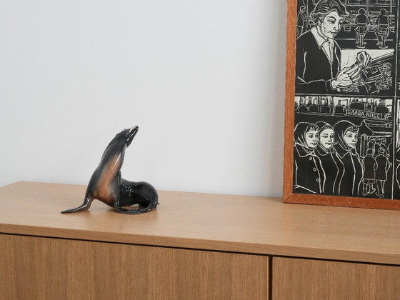 Image 1 of Porcelain sea lion figurine, Danish design, 1970s, manufacturer: Bing & Grøndahl