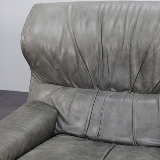 Image 1 of Lounge Chair & Ottoman di Giovanni Offredi per Saporiti, anni '70