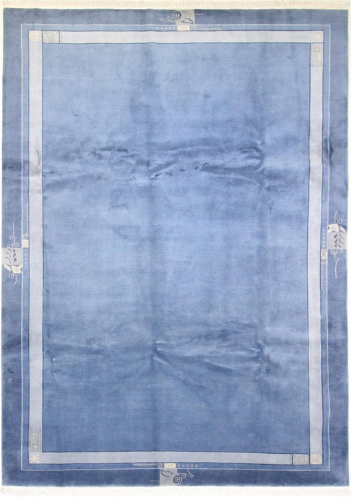 Original Modern Designer aus Hochlandwolle Teppich Nepal 350 x 250 cm
