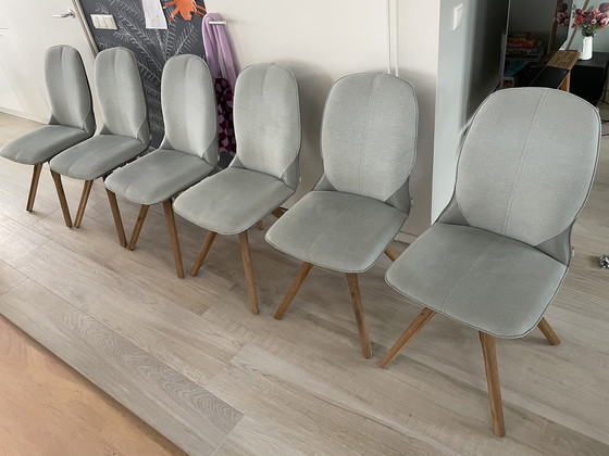 Image 1 of Xooon Esszimmerstühle – 6er-Set – mintgrün