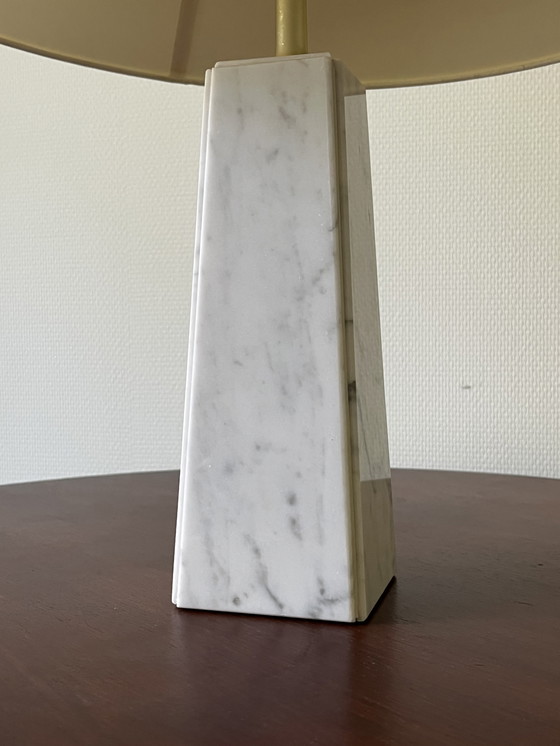 Image 1 of Vintage Marble Table Lamp
