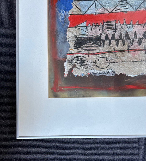 Image 1 of Collage Zonder Titel Van Hans Innemee (1951)