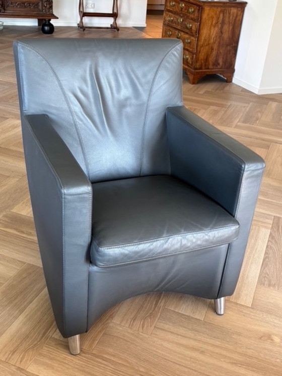 Image 1 of Canapé et fauteuil Leolux 2,5 places