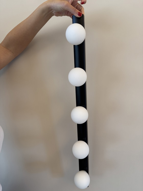 Image 1 of Lampada da parete Astro Cabaret 5, nero opaco