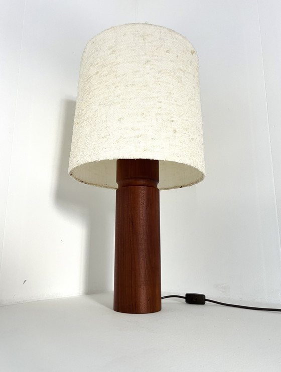 Image 1 of Vintage Teak Table Lamp '60s